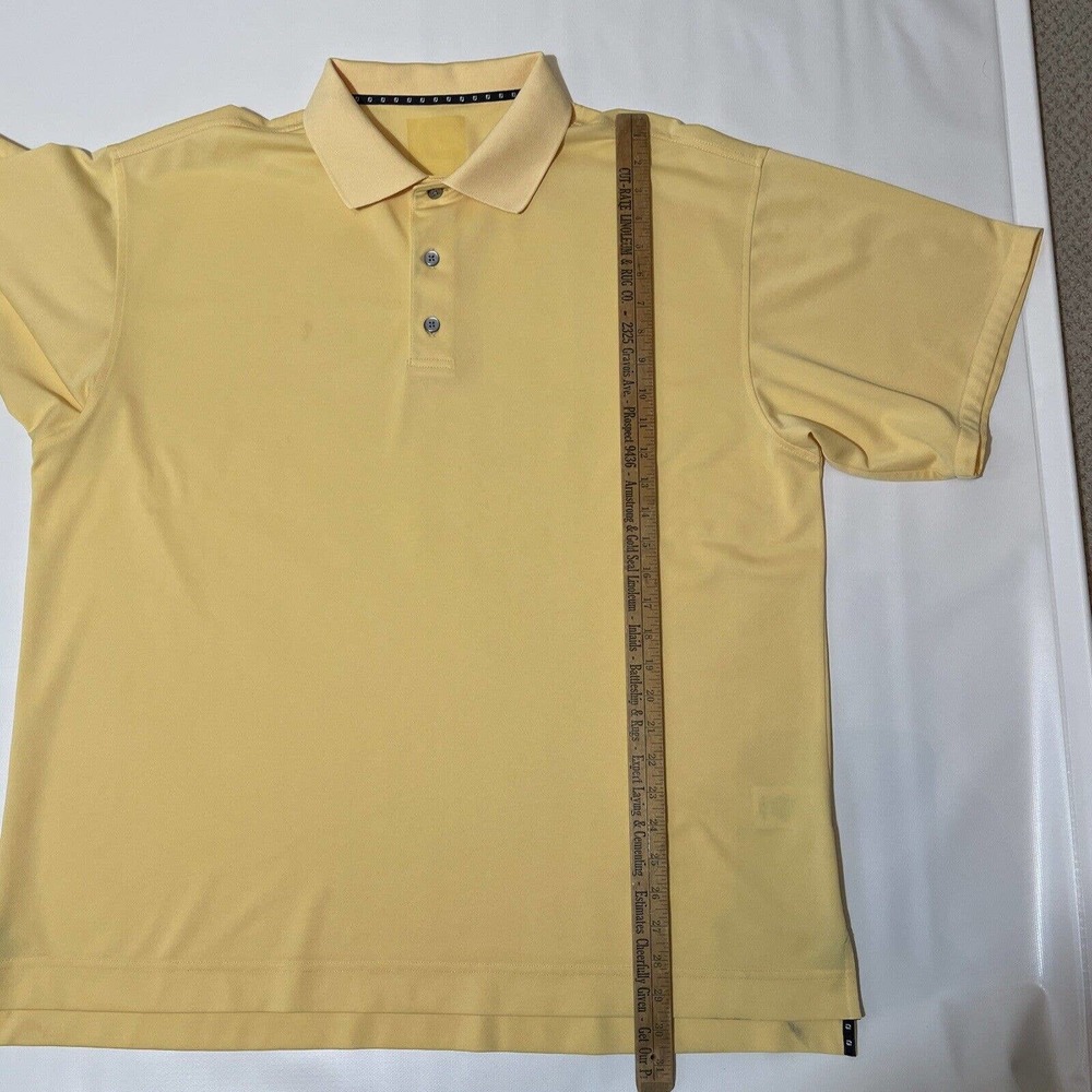 FOOTJOY Men’s 2XL Polo Yellow - Picture 10 of 10